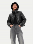 Gap Dirbtinės odos striukė 486399 Juoda Regular Fit