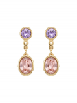 Swarovski Auskarai Chroma 5738478 Auksinė