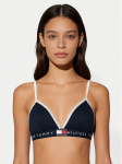 Tommy Hilfiger Braletė liemenėlė UW0UW06271 Tamsiai mėlyna