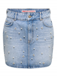 ONLY Džinsinis sijonas Onur 15367472 Mėlyna Regular Fit