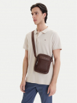 Tommy Hilfiger Maža rankinė Th Flag Monogram Mini Reporter AM0AM14138 Ruda