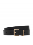 Tommy Hilfiger Diržas Th Square 2.5 AW0AW18692 Juoda
