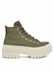 Converse Sportbačiai Chuck Taylor All Star Lugged Heel Platform Waterproof A11163C 306 Žalia