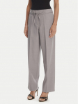 ONLY Medžiaginės kelnės Marine 15338350 Pilka Straight Fit