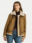 LAUREN RALPH LAUREN Dirbtinės odos striukė 297P04122002 Ruda Regular Fit