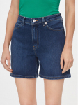 Tommy Hilfiger Džinsiniai &scaron;ortai Dnm Straight Short Rw Kai WW0WW41320 Mėlyna Slim Fit