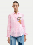 Desigual Mar&scaron;kiniai Cam Pinkjack 26SWCW12 Rožinė Regular Fit