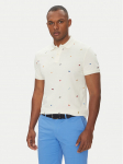 Tommy Hilfiger Polo mar&scaron;kinėliai Critter MW0MW39044 Smėlio Regular Fit