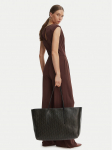 Calvin Klein Rankinė Emblem Aop Large Tote W/ Pouch LV04F3364G Juoda