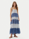 Pepe Jeans Vasarinė suknelė PL953739 Mėlyna Loose Fit