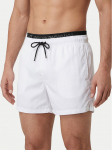 EA7 Emporio Armani Plaukimo &scaron;ortai 7M001689 AF21074 U0002 Balta Regular Fit XL