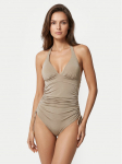 Max Mara Beachwear Maudymosi kostiumėlis Cosetta 2616831069 Smėlio