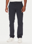 Tommy Hilfiger Medžiaginės kelnės Denton MW0MW39695 Tamsiai mėlyna Straight Fit