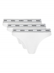 HUGO Klasikinių kelnaičių komplektas Triplet Brief Stripe 50480157 Balta XL