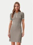 Guess Trikotažinė suknelė W5GK84 Z3L10 Smėlio Regular Fit