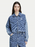 adidas Džinsinė striukė FARM Rio IW0793 Mėlyna Loose Fit