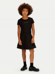 Calvin Klein Kasdieninė suknelė Skater LVCKSJH02G Juoda Regular Fit