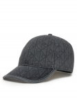Calvin Klein Kepurė su snapeliu Denim Emblem Burnout LV04D5048G Pilka