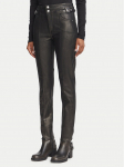 Guess Medžiaginės kelnės W6BA32 D2086 Juoda Slim Fit