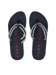 Tommy Hilfiger &Scaron;lepetės per pir&scaron;tą Th Webbing Summer Sandal FW0FW09193 Tamsiai mėlyna