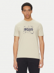 BOSS Mar&scaron;kinėliai Logo Space 50539186 Smėlio Regular Fit