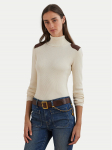 LAUREN RALPH LAUREN Golfas 200951386001 &Eacute;cru Slim Fit