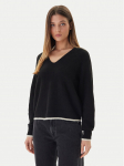 Vero Moda Megztinis Aquarius 10331898 Juoda Regular Fit