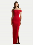LAUREN RALPH LAUREN Vakarinė suknelė 253982109004 Raudona Slim Fit