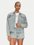 Guess Džinsinė striukė W5GN90 D5LQ2 Mėlyna Regular Fit