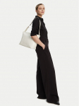 Calvin Klein Rankinė Embossed Logo Medium Shopper K60K613172 &Eacute;cru