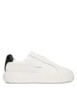 Calvin Klein Laisvalaikio batai Chunky Cupsole Laceup Lth YM0YM01344 Balta