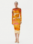 PINKO Kokteilinė suknelė Beggin Abito 104838 A2G1 Spalvota Slim Fit