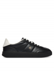 Tommy Hilfiger Laisvalaikio batai Th Heritage Shiny Sneaker FW0FW09179 Juoda