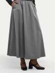 Kaffe Trapecijos formos sijonas Evi 10552315 Pilka Regular Fit 38