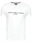 Tommy Hilfiger Mar&scaron;kinėliai Core Logo Tee MW0MW11465 Balta Regular Fit