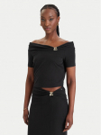 Guess Palaidinė W6GP12 K2935 Juoda Regular Fit