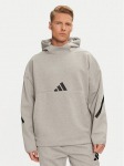 adidas Džemperis Z.N.E. JE3070 Pilka Loose Fit