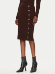 PINKO Tiesus sijonas Costina 104021 A15S Ruda Regular Fit