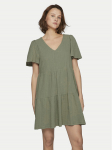 Vila Vasarinė suknelė Libre 14095564 Chaki Regular Fit