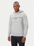 Tommy Hilfiger Džemperis Core Logo MW0MW10752 Pilka Regular Fit