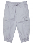 United Colors Of Benetton Medžiaginės kelnės 4L2VGF028 Mėlyna Relaxed Fit