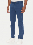 BOSS Chinos kelnes 50510933 Mėlyna Slim Fit