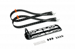 Tvirtinimo dirželiai Fixplus Cargo Cage M set (incl. 2 x 66cm straps black + Strapkeeper orange)
