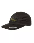PEATY S PUBWEAR 5 PANEL CAP - CHECKER - BLACK (PPW-26-5PNL-CHKR-BLK)
