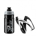 Gertuvės laikiklis Elite CEO rinkinys Black Glossy +Bottle Jet 350ml Black Log Gr