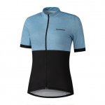 Mar&scaron;kinėliai SHIMANO ELEMENTO W'S SHORT SLEEVE JERSEY Women Periwinkle moteri&scaron;ki (&Scaron;viesiai mėlyna)