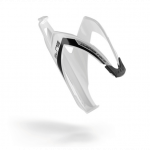 Gertuvės laikiklis Elite Bottle Cage Custom Race Skin, baltas