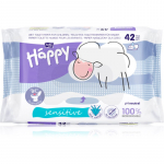 BELLA Baby Happy Sensitive drėgnas tualetinis popierius vaikams 42 vnt.