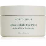 BOUTIJOUR Lotus Melight Eye Patch hidrogelinė paakių kaukė priemonė nuo rauk&scaron;lių ir paakių patamsėjimo 33 pora