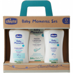 Chicco Baby Moments Clean & Protect dovanų rinkinys vaikams nuo gimimo